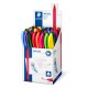 STAEDTLER - Staedtler ball 4320 M Colores surtidos Bolígrafo de punta retráctil con pulsador 50 pieza(s) - 4320 MKP50